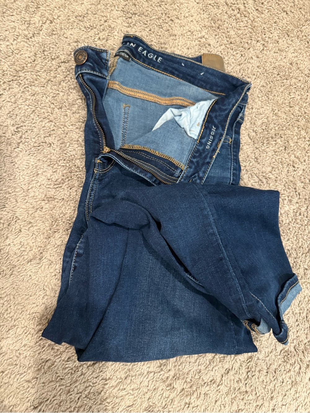 American Eagle Outfitters Dark Indigo Women's Jeggings
